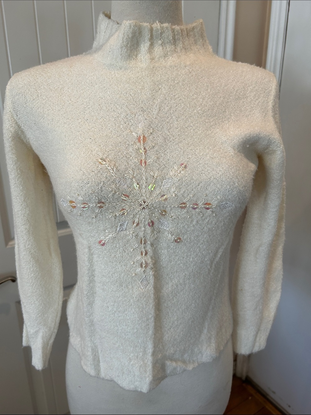 Vintage Snowflake Sweater